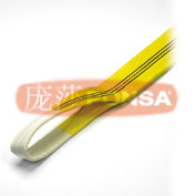 Flat polyester sling dobule ply 3tn